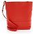 Borsa a secchiello in pelle nappa Bottega Veneta Rosso