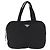 Prada Vintage Zip-Handtasche aus Tessuto Schwarz