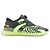 Sneakers Gucci in pelle nero e verde 620337