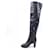 Chanel Stiefel lang Schwarz  - Ansicht 2
