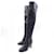 Chanel Stiefel lang Schwarz  - Ansicht 3