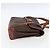 Céline Celine Vintage Macadam Tela e Pelle Marrone - vista 4