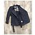 Gabardina corta Burberry London negra de algodón Negro - vista 3