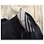 Gabardina corta Burberry London negra de algodón Negro - vista 5