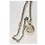Raffinata collana DOLCE & GABBANA con pendente loggato e piccoli swarovski Argento - vista 11