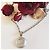 Raffinata collana DOLCE & GABBANA con pendente loggato e piccoli swarovski Argento - vista 4