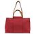 Cabag Hermès Borsa Tote Elan Toile Officier Hermes Rosso - vista 5