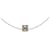 Collier Hermès Carge d'Ache H Cube Métal Orange  - vue 2