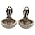 Hermès Zodiac Horoscope Silver Earrings Silvery  - view 7