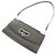 Borsa a Spalla in Pelle Double Gancini di Salvatore Ferragamo Grigio antracite - vista 5