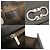 Borsa a Spalla in Pelle Double Gancini di Salvatore Ferragamo Grigio antracite - vista 8