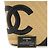 Chanel Cambon Medium Tote Schultertasche Schwarz Beige - Ansicht 10