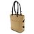 Chanel Cambon Medium Tote Schultertasche Schwarz Beige - Ansicht 3