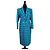 Pierre Balmain tailleur turchese anni 70