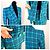 Pierre Balmain tailleur turchese anni 70 - vista 12