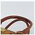 MCM Vicetos Logogram Borsa a Mano in Pelle PVC Marrone Oro Auth gh1634 D'oro - vista 8