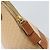 Céline Borsa a mano in tela Macadam CELINE PVC beige oro Auth 168604 D'oro - vista 17