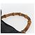 Borsa a Spalla Gucci Bamboo in Pelle 2 in 1 Nero Oro 001 1577 3444 Auth 162200 D'oro - vista 8