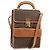 Céline Borsa a Spalla in Tela Macadam CELINE in Pelle PVC Marrone Oro Auth 164024 D'oro
