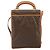 Céline Borsa a Spalla in Tela Macadam CELINE in Pelle PVC Marrone Oro Auth 164024 D'oro - vista 2