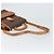 Céline Borsa a Spalla in Tela Macadam CELINE in Pelle PVC Marrone Oro Auth 164024 D'oro - vista 8