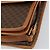 Céline Borsa a Spalla in Tela Macadam CELINE in Pelle PVC Marrone Oro Auth 164024 D'oro - vista 9