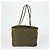 Borsa SAINT LAURENT PRADA Nylon PVC 2 Set Grigio Khaki Auth 162220 Marrone Cachi - vista 3