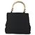 PRADA Borsa a mano con catena in nylon nero e oro Auth gh1687 D'oro - vista 2
