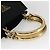 PRADA Borsa a mano con catena in nylon nero e oro Auth gh1687 D'oro - vista 7