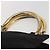 PRADA Borsa a mano con catena in nylon nero e oro Auth gh1687 D'oro - vista 8