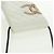 Sac à épaule CHANEL Matelassé Cambon en cuir blanc et noir CC Auth BA9742V - vue 7