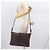 Hermès HERMES Borsa a Spalla Acapulco Basas MM in Nylon Marrone Auth bs32633 - vista 22