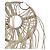 Orecchino LOEWE in tela bianca e argento Auth bs32653V Bianco - vista 15