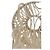 Orecchino LOEWE in tela bianca e argento Auth bs32653V Bianco - vista 17