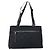 Salvatore Ferragamo Borsa Tote Gancini in Nylon Nero Argento Auth gh1671 - vista 13