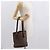 LOUIS VUITTON Borsa a Spalla Damier Ebene Marais N42240 LV Auth BA10212 - vista 25