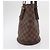 LOUIS VUITTON Borsa a Spalla Damier Ebene Marais N42240 LV Auth BA10212 - vista 4