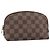 LOUIS VUITTON Pochette Cosmética PM Damier Ebene N47516 Auth LV ka1935
