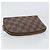 LOUIS VUITTON Pochette Cosmética PM Damier Ebene N47516 Auth LV ka1935 - vista 5
