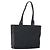Borsa Tote PRADA in nylon e pelle nera argento Auth gh1640 Nero