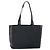 Borsa Tote PRADA in nylon e pelle nera argento Auth gh1640 Nero - vista 2