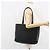 Borsa Tote PRADA in nylon e pelle nera argento Auth gh1640 Nero - vista 25