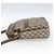 Gucci Borsa a Spalla GG Supreme PVC Beige Oro 49 003 5101 Auth BA9680 D'oro - vista 3
