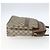 Gucci Borsa a Spalla GG Supreme PVC Beige Oro 49 003 5101 Auth BA9680 D'oro - vista 4