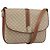 Céline Borsa a Spalla in Tela Macadam CELINE PVC Beige Oro Auth bs32974 D'oro