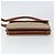 Céline Borsa a Spalla in Tela Macadam CELINE PVC Beige Oro Auth bs32974 D'oro - vista 5