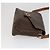 Céline Borsa in tela Macadam Celine C Macadam in PVC 4 pezzi marrone navy Auth fm5067 Blu navy - vista 10