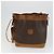 Céline Borsa in tela Macadam Celine C Macadam in PVC 4 pezzi marrone navy Auth fm5067 Blu navy - vista 14