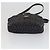 Céline Borsa in tela Macadam Celine C Macadam in PVC 4 pezzi marrone navy Auth fm5067 Blu navy - vista 25