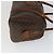 Céline Borsa in tela Macadam Celine C Macadam in PVC 4 pezzi marrone navy Auth fm5067 Blu navy - vista 4